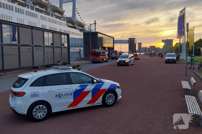 Sprinklerinstallatie activeert bij brand