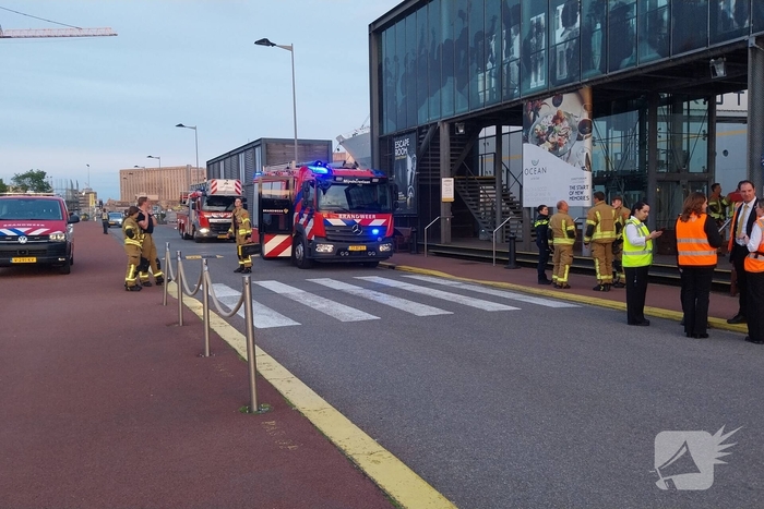 Sprinklerinstallatie activeert bij brand