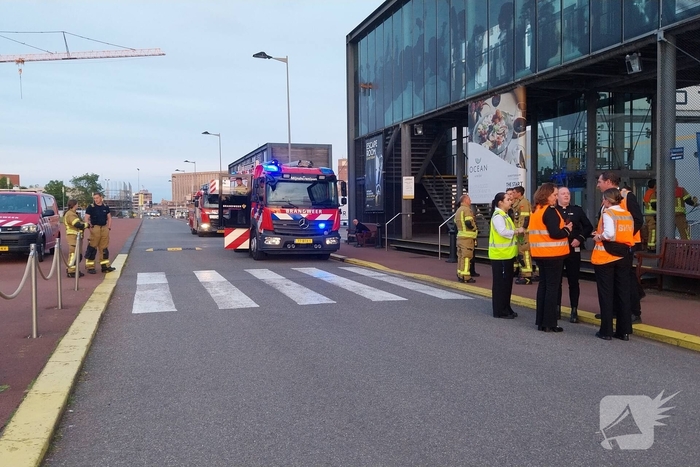 Sprinklerinstallatie activeert bij brand
