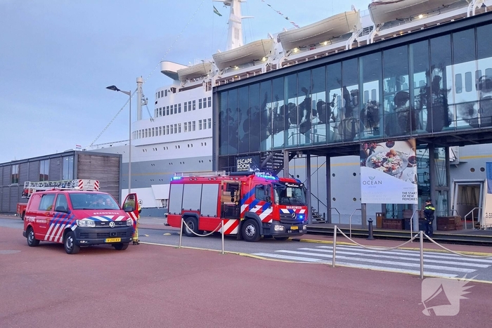 Sprinklerinstallatie activeert bij brand