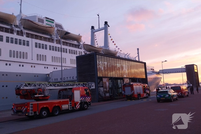 Sprinklerinstallatie activeert bij brand