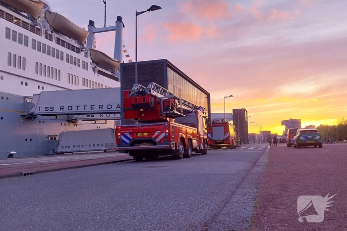 Sprinklerinstallatie activeert bij brand