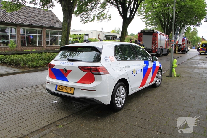 Brand in plafond zorgt voor onrust in kliniek