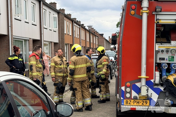 Schijndelse brandweer zelf in nood na blussen van woning