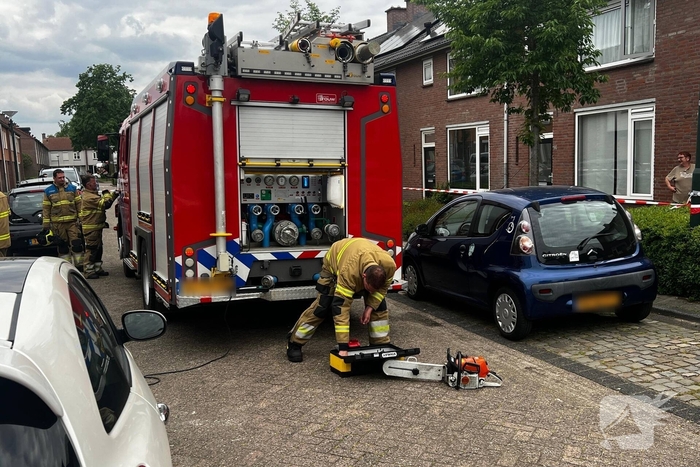 Schijndelse brandweer zelf in nood na blussen van woning
