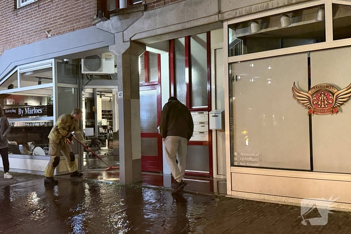 Tattooshop getroffen door waterlekkage