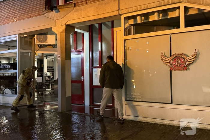 Tattooshop getroffen door waterlekkage