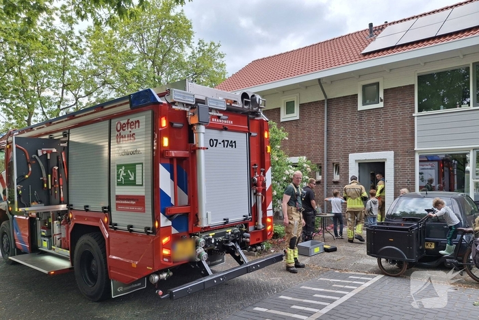 Brandweer bevrijdt kind van toilet