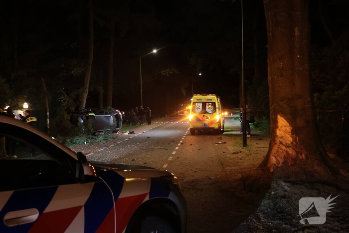 Zwaar ongeval leidt tot ziekenhuisopname bestuurder