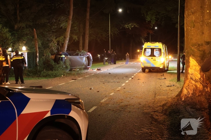 Zwaar ongeval leidt tot ziekenhuisopname bestuurder