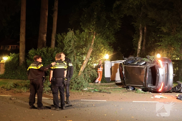 Zwaar ongeval leidt tot ziekenhuisopname bestuurder