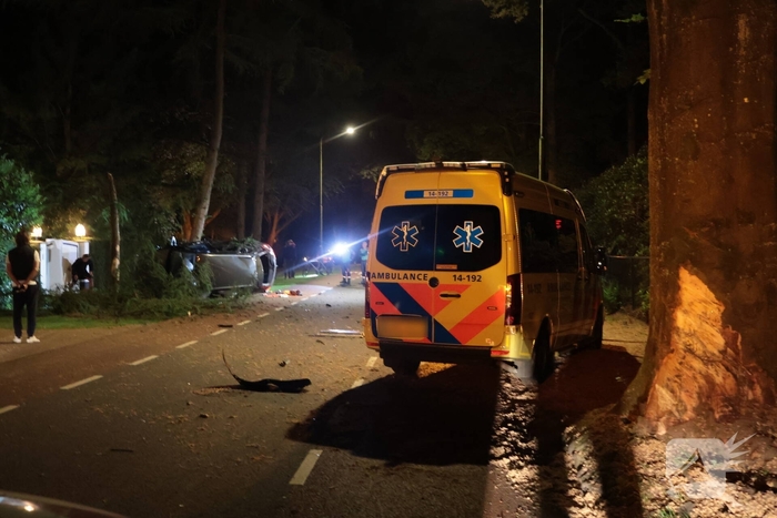 Zwaar ongeval leidt tot ziekenhuisopname bestuurder