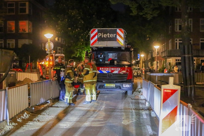 Woningbrand snel geblust in Amsterdam