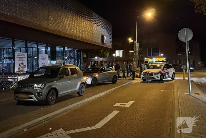 Ongeval met scooter en auto leidt tot onrust