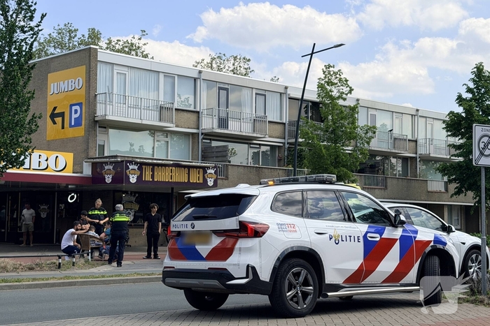 Kind aangereden door auto tijdens fietstocht