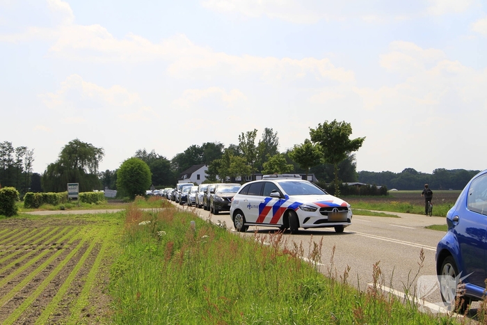 Aanrijding met forse schade door blackout