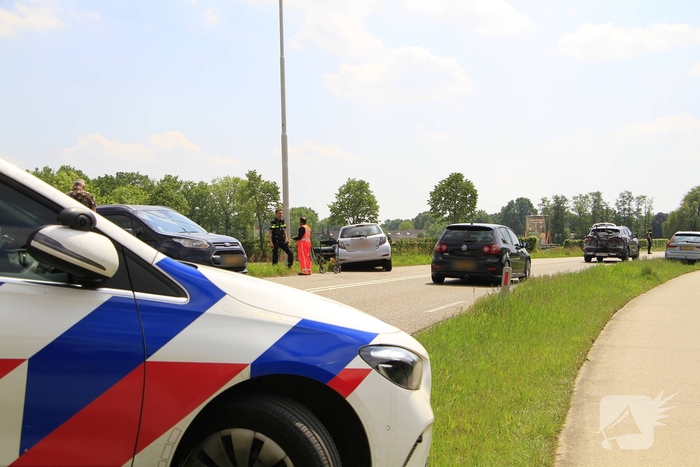 Aanrijding met forse schade door blackout
