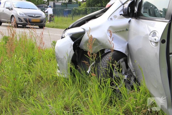 Aanrijding met forse schade door blackout