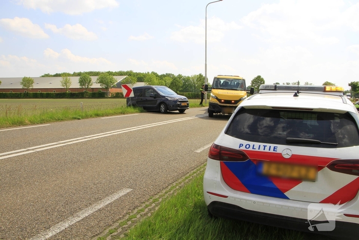 Aanrijding met forse schade door blackout