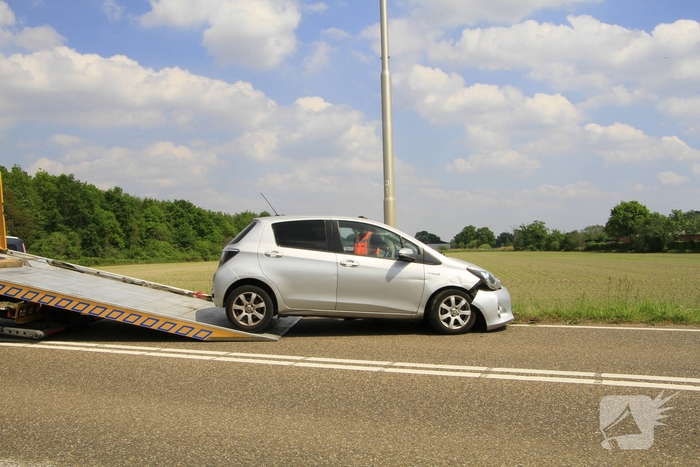 Aanrijding met forse schade door blackout