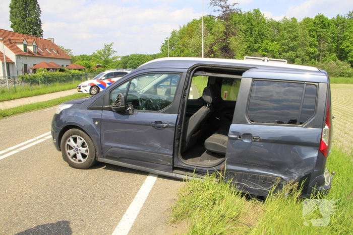 Aanrijding met forse schade door blackout