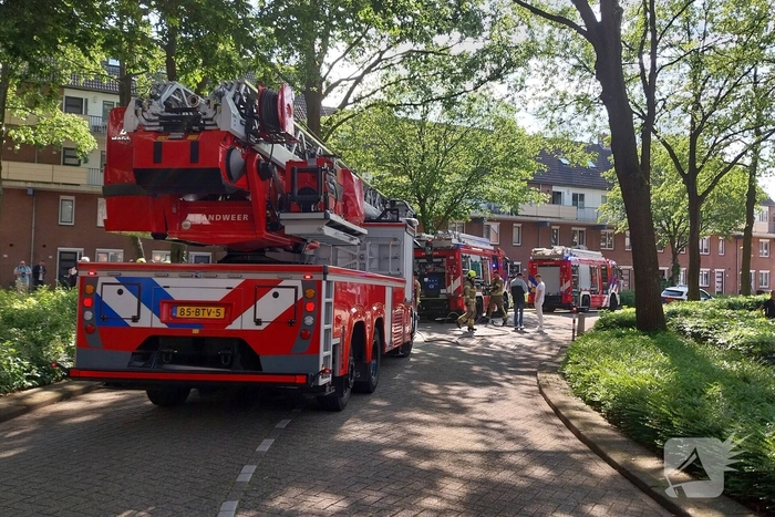 Brandweer ingezet voor brand in woning