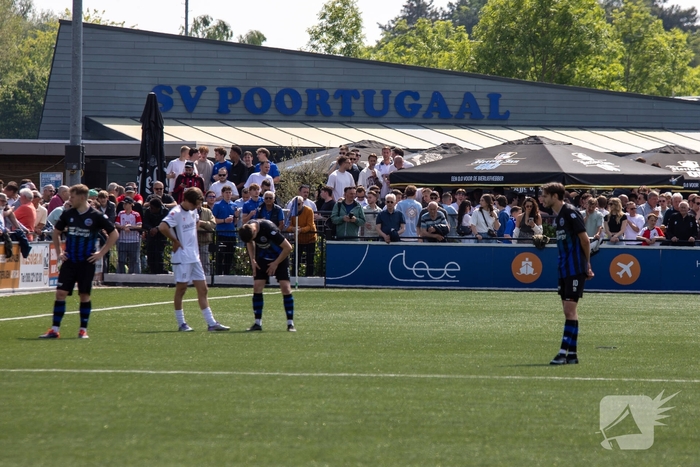 SV Poortugaal pakt kampioenschap in zonovergoten duel tegen SHO