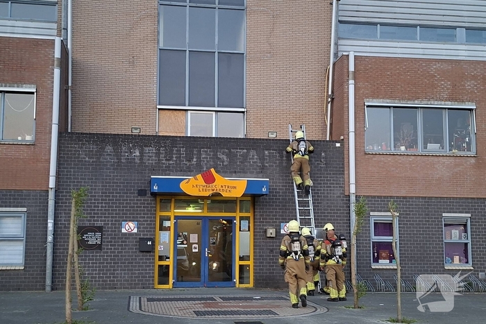 Grote rookontwikkeling bij oude Cambuurstadion