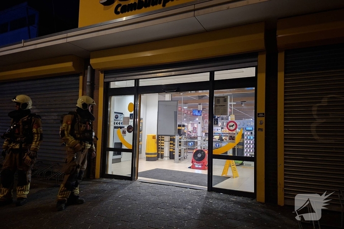 Grote rookontwikkeling bij oude Cambuurstadion