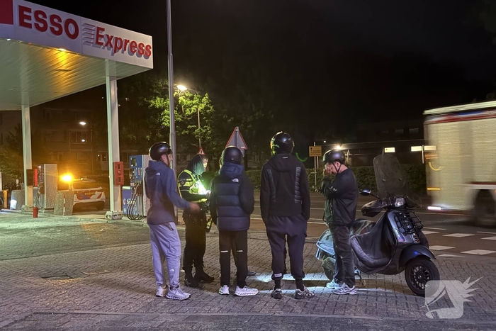 Brand in scooter snel geblust door omstanders