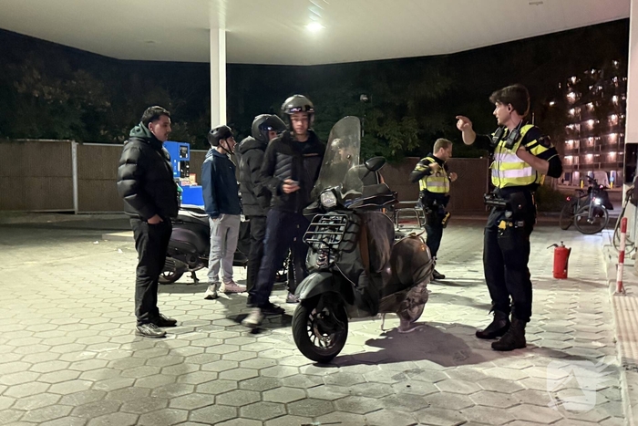 Brand in scooter snel geblust door omstanders