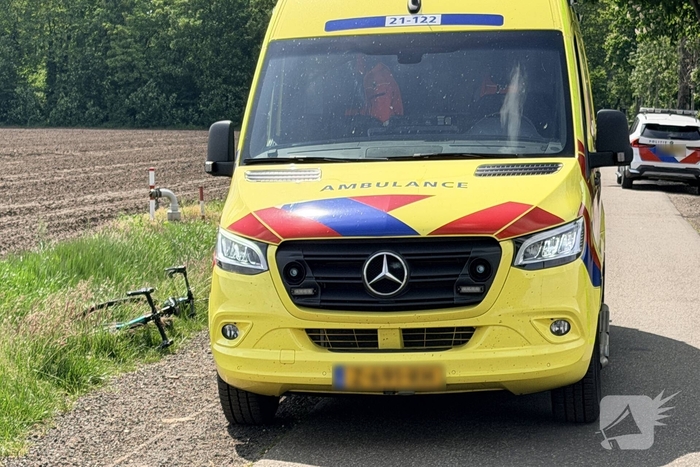 Wielrenner gewond na valpartij