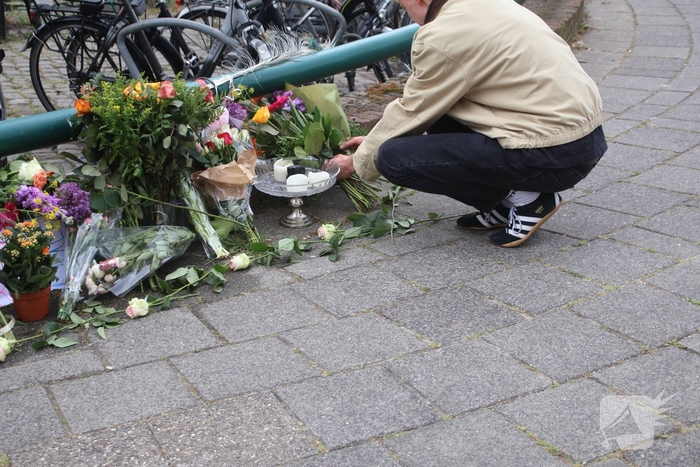 Bloemenzee voor overleden Rosalie (15) bij Leiden Marathon