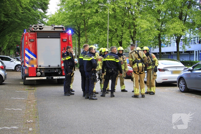 Gaslek veroorzaakt ontruiming van woning