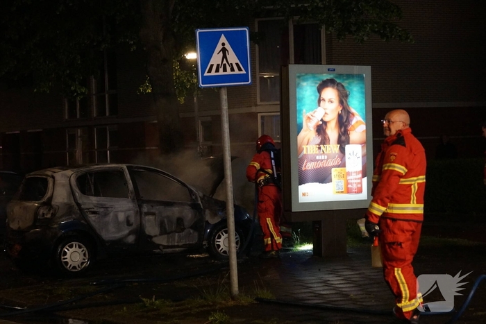 Politie pakt verdachte na autobrand