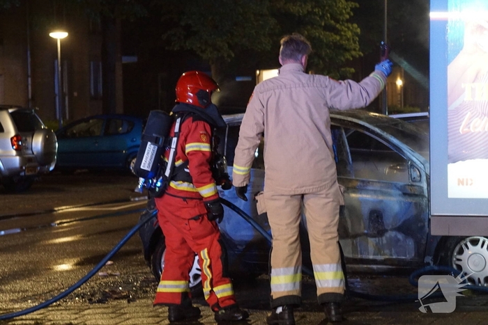 Politie pakt verdachte na autobrand
