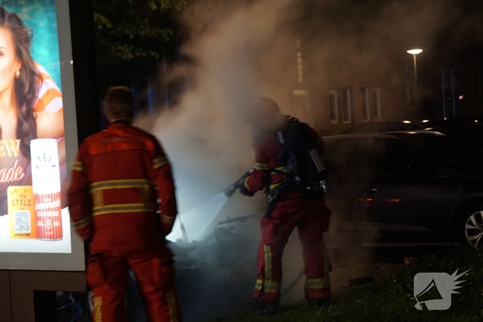Politie pakt verdachte na autobrand