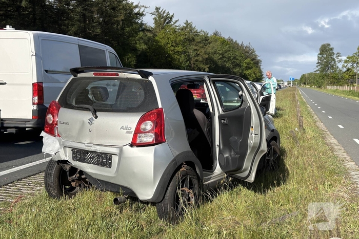 Verkeersongeval veroorzaakt vertraging