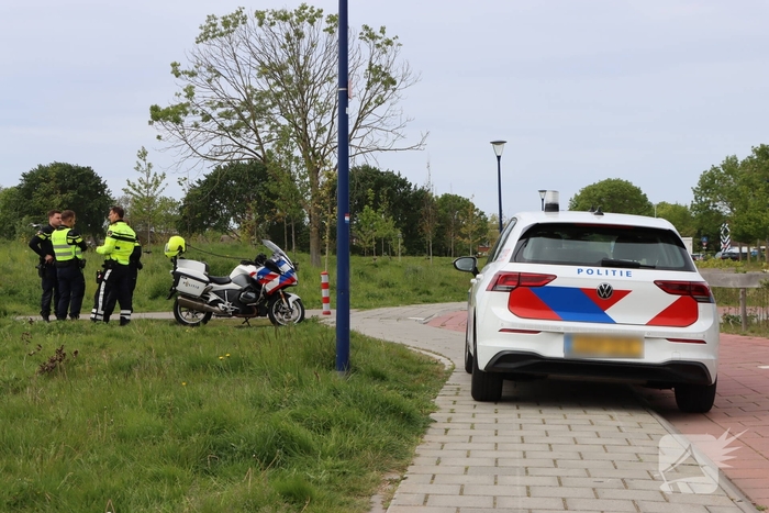 Fatbike rijdt door na aanrijding fietser