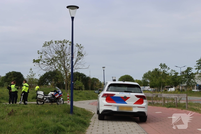 Fatbike rijdt door na aanrijding fietser