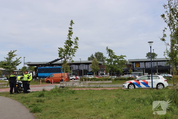 Fatbike rijdt door na aanrijding fietser