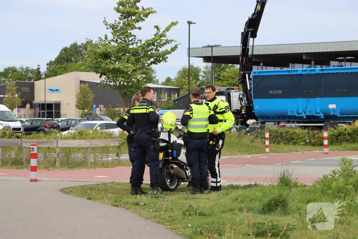 Fatbike rijdt door na aanrijding fietser