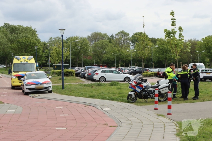 Fatbike rijdt door na aanrijding fietser