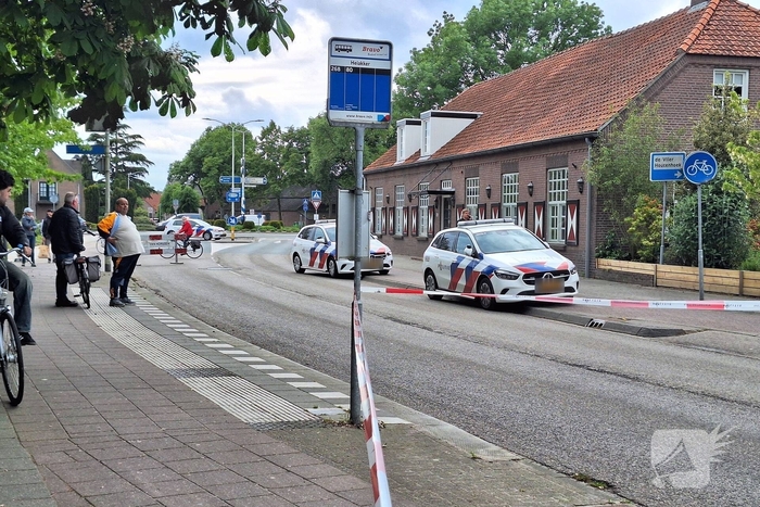 Agent aangereden door motorrijder