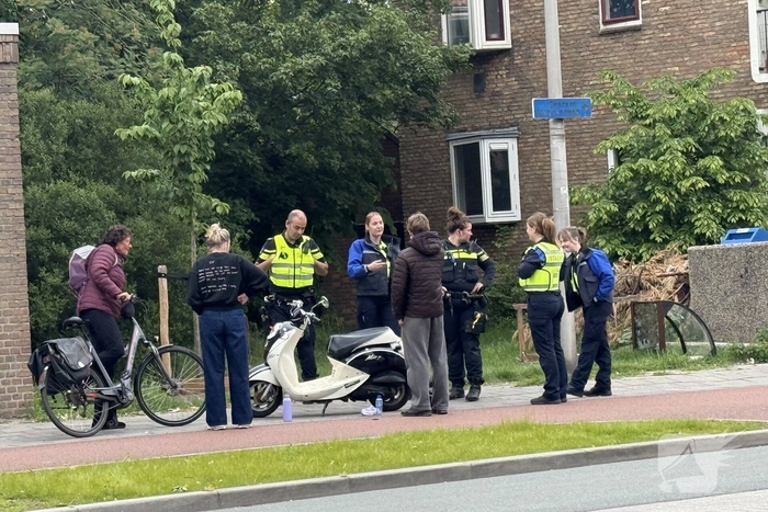 Politie en handhaving aanwezig bij ongeval