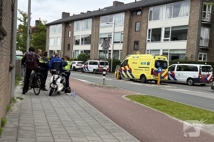 Politie en handhaving aanwezig bij ongeval