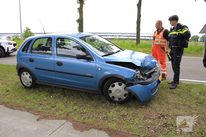 Forse schade bij kop-staartbotsing
