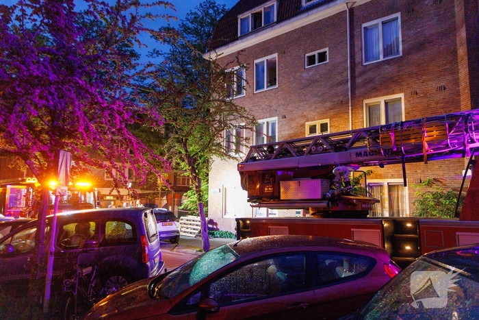Brand in woning snel onder controle