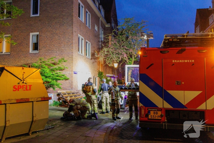 Brand in woning snel onder controle