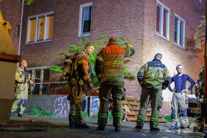 Brand in woning snel onder controle